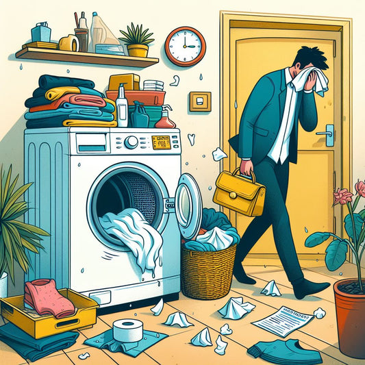 Comment sauver vos vêtements après avoir oublié un mouchoir en papier dans la machine à laver ? 😱 - Clean boutique