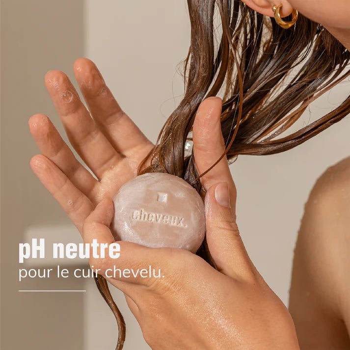 Shampoing solide - Tous Types de Cheveux - Fleurs blanches - Clean boutique